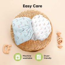 Load image into Gallery viewer, Isla Fitted Mini Crib Sheets (Jolly Rainbow)