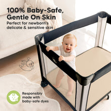 Load image into Gallery viewer, Isla Fitted Mini Crib Sheets (Rust)