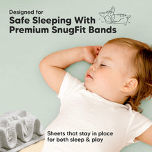 Load image into Gallery viewer, Isla Fitted Mini Crib Sheets (Sage)