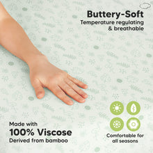 Load image into Gallery viewer, Isla Fitted Mini Crib Sheets (Tropic Oasis)