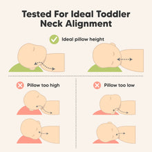 Load image into Gallery viewer, 2-Pack Jumbo Toddler Pillows Without Pillowcase