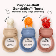 Load image into Gallery viewer, 2-Pack Lil’ Prep Baby Food Feeders (Maritime)