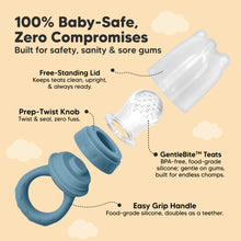 Load image into Gallery viewer, 2-Pack Lil’ Prep Baby Food Feeders (Ocean)