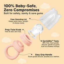 Load image into Gallery viewer, 2-Pack Lil’Prep Baby Feeders (Peace)