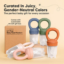 Load image into Gallery viewer, 2-Pack Lil’Prep Baby Feeders (Peace)