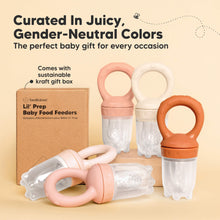 Load image into Gallery viewer, 2-Pack Lil’Prep Baby Feeders (Roseate)