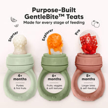 Load image into Gallery viewer, 2-Pack Lil’ Prep Baby Food Feeders (Soft Fern)