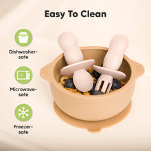 Load image into Gallery viewer, 2-Sets Lil’ Prep Baby Fork & Spoon (Roseate)