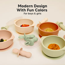 Load image into Gallery viewer, 2-Sets Lil’ Prep Baby Fork & Spoon (Sage)