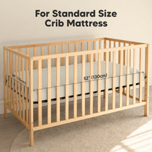 Load image into Gallery viewer, 2-Pack Lyra Muslin Crib Sheets (Greige)