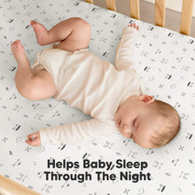 Load image into Gallery viewer, 2-Pack Lyra Muslin Crib Sheets (Nordic)