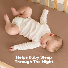 Load image into Gallery viewer, 2-Pack Lyra Muslin Crib Sheets (Russet)