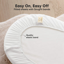 Load image into Gallery viewer, Easy On, Easy Off - Fitted sheets with SnugFit bands (Quality elastic band)