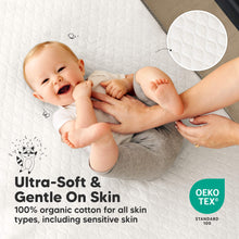 Load image into Gallery viewer, Ultra-Soft & Gentle On Skin - 100% organic cotton for all skin types, including sensitive skin (OEKO TEX Standard 100)