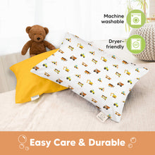 Load image into Gallery viewer, Easy-care pillowcases that are fully machine washable and dryer friendly for everyday convenience.