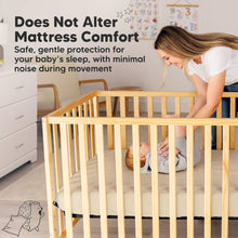 Load image into Gallery viewer, 2-Pack Mavy Protect+ Waterproof Crib Mattress Protector (Khaki)