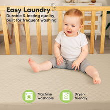 Load image into Gallery viewer, 2-Pack Mavy Protect+ Waterproof Crib Mattress Protector (Oat)