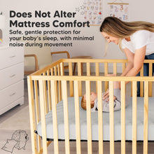 Load image into Gallery viewer, 2-Pack Mavy Protect+ Waterproof Crib Mattress Protector (Pearl Gray)