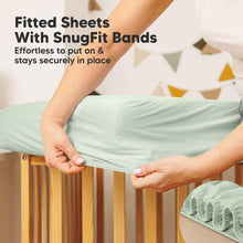 Load image into Gallery viewer, 2-Pack Quin Protect+ Waterproof Crib Mattress Protector (Aloe)