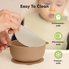 Load image into Gallery viewer, 2-Pack Prep Silicone Suction Bowls (Desert)