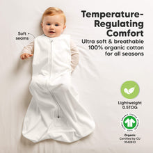 Load image into Gallery viewer, Temperature-regulating comfort - ultra soft and breathable 100% organic cotton for all seasons