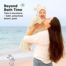 Load image into Gallery viewer, 2-Pack Snuggle Hooded Towels (Rose Ivory)