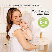 Load image into Gallery viewer, 2-Pack Snuggle Hooded Towels (Sage)