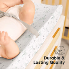 Load image into Gallery viewer, 2-Pack Soothe Changing Pad Covers (DinoDood)