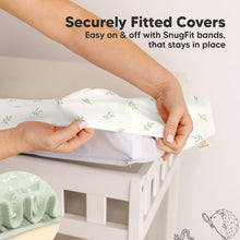 Load image into Gallery viewer, 2-Pack Soothe Changing Pad Covers (Herb)