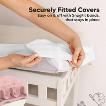 Load image into Gallery viewer, 2-Pack Soothe Changing Pad Covers (Rose)