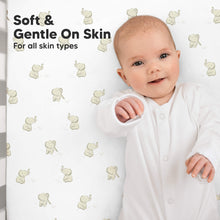 Load image into Gallery viewer, Soothe Fitted Crib Sheet (Elly)