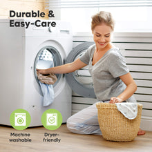 Load image into Gallery viewer, Durable & Easy-Care,
Machine Washable,
Dryer-friendly