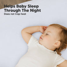 Load image into Gallery viewer, Soothe Fitted Mini Crib Sheet (Cove)