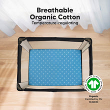 Load image into Gallery viewer, Soothe Fitted Mini Crib Sheet (KeaPixel)