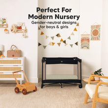 Load image into Gallery viewer, Soothe Fitted Mini Crib Sheet (Pine Grove)