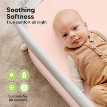 Load image into Gallery viewer, Soothing breathability bassinet protector provides all-night comfort and is suitable for all seasons.