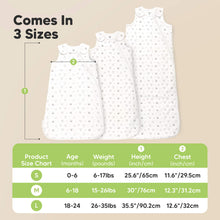 Load image into Gallery viewer, 2-Pack Soothe Sleep Sacks (Butterflies)
