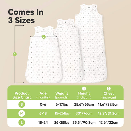 Comes in 3 sizes - Small (0-6months old, 6-17lbs weight, 25.6inches height), Medium (6-18months old, 15-26lbs weight, 30inches height), and Large (18-24month old, 26-35lbs weight, 35.5inches height)