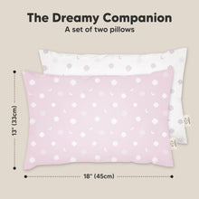 Load image into Gallery viewer, 2-Pack Toddler Pillows Without Pillowcase (Daisy)