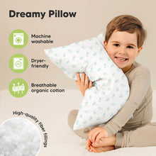 Load image into Gallery viewer, 2-Pack Toddler Pillows Without Pillowcase (Excavator)