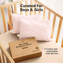 Load image into Gallery viewer, 2-Pack Toddler Pillows Without Pillowcase (Mist Pink)