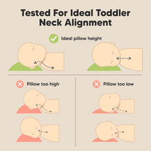 Load image into Gallery viewer, 2-Pack Toddler Pillows Without Pillowcase (Pastel Rainbow)