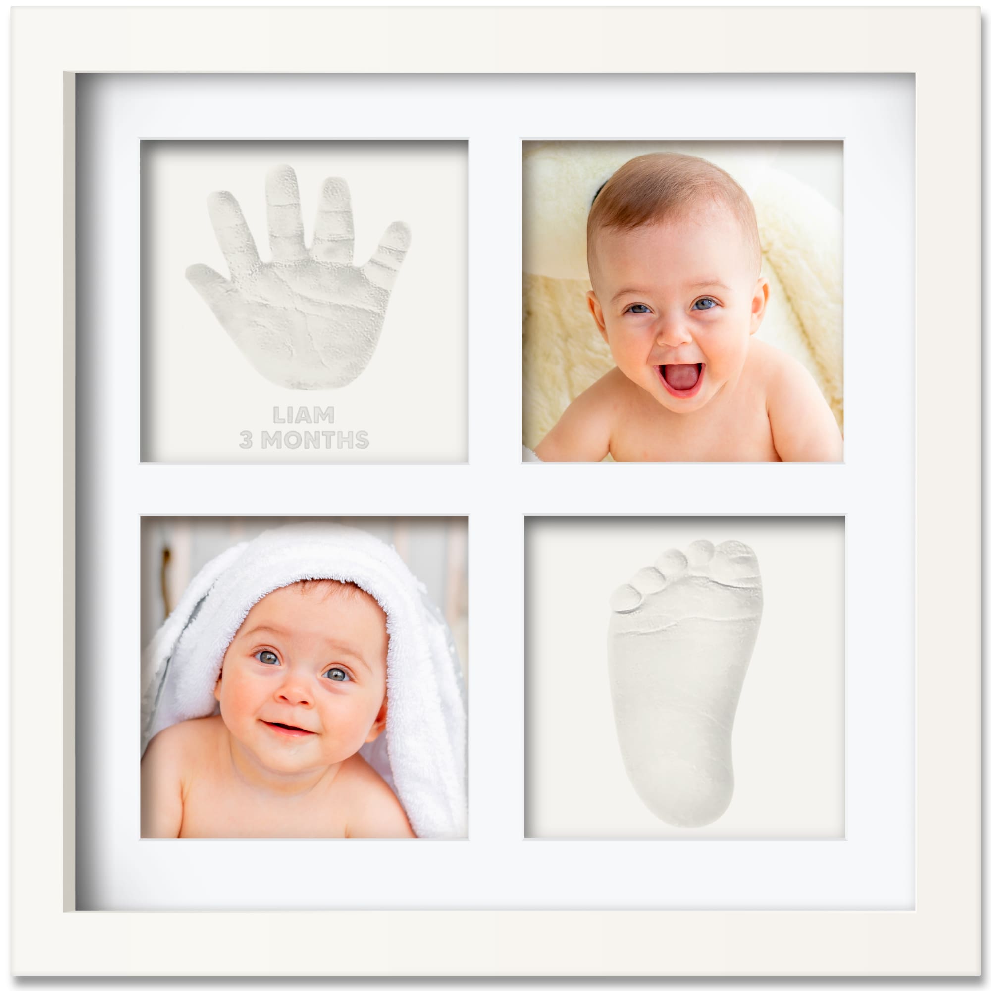 KeaBabies Baby Footprint Kit - Baby Hand and Footprint Kit - Baby Shower  Gifts f