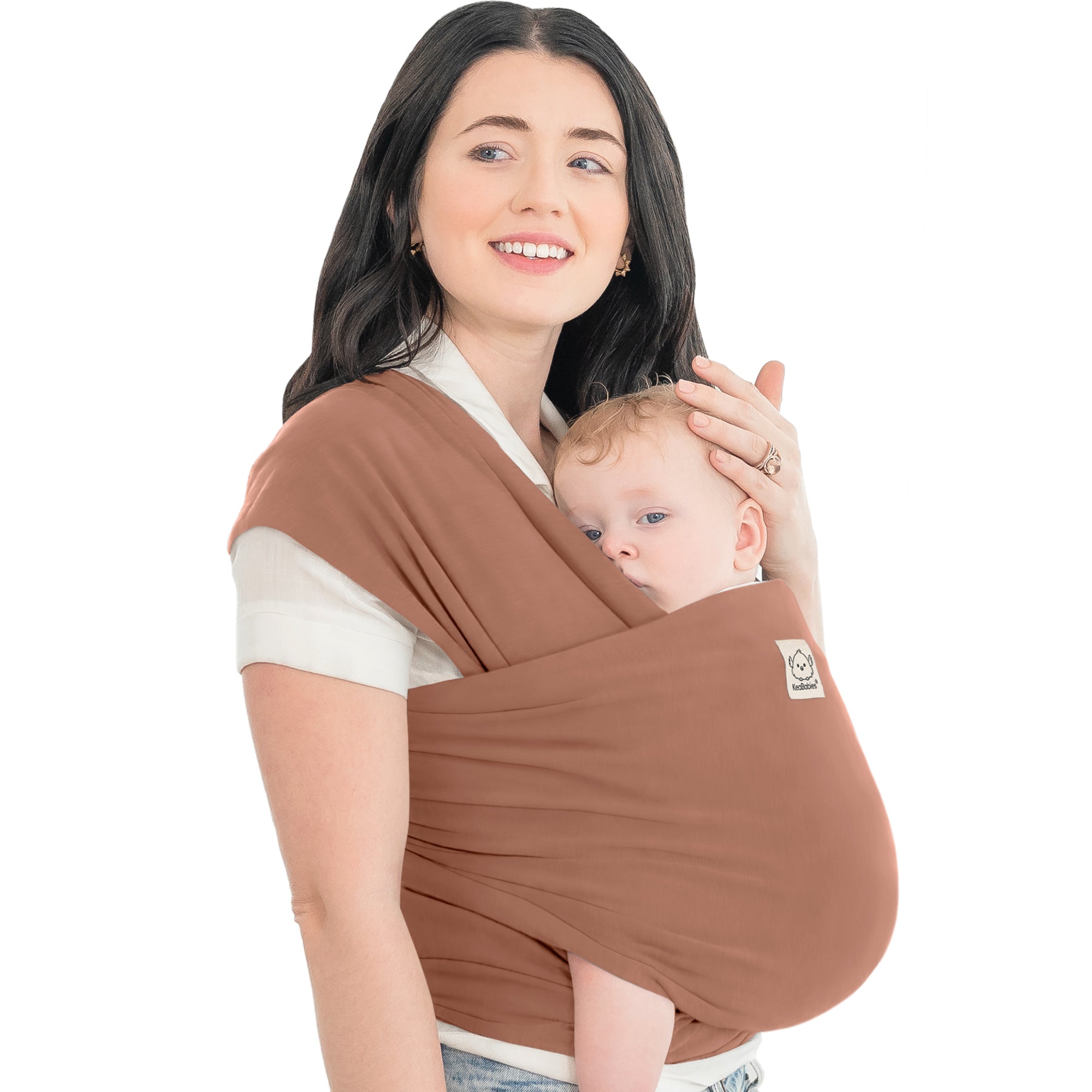 Cloth baby wrap carriers on sale