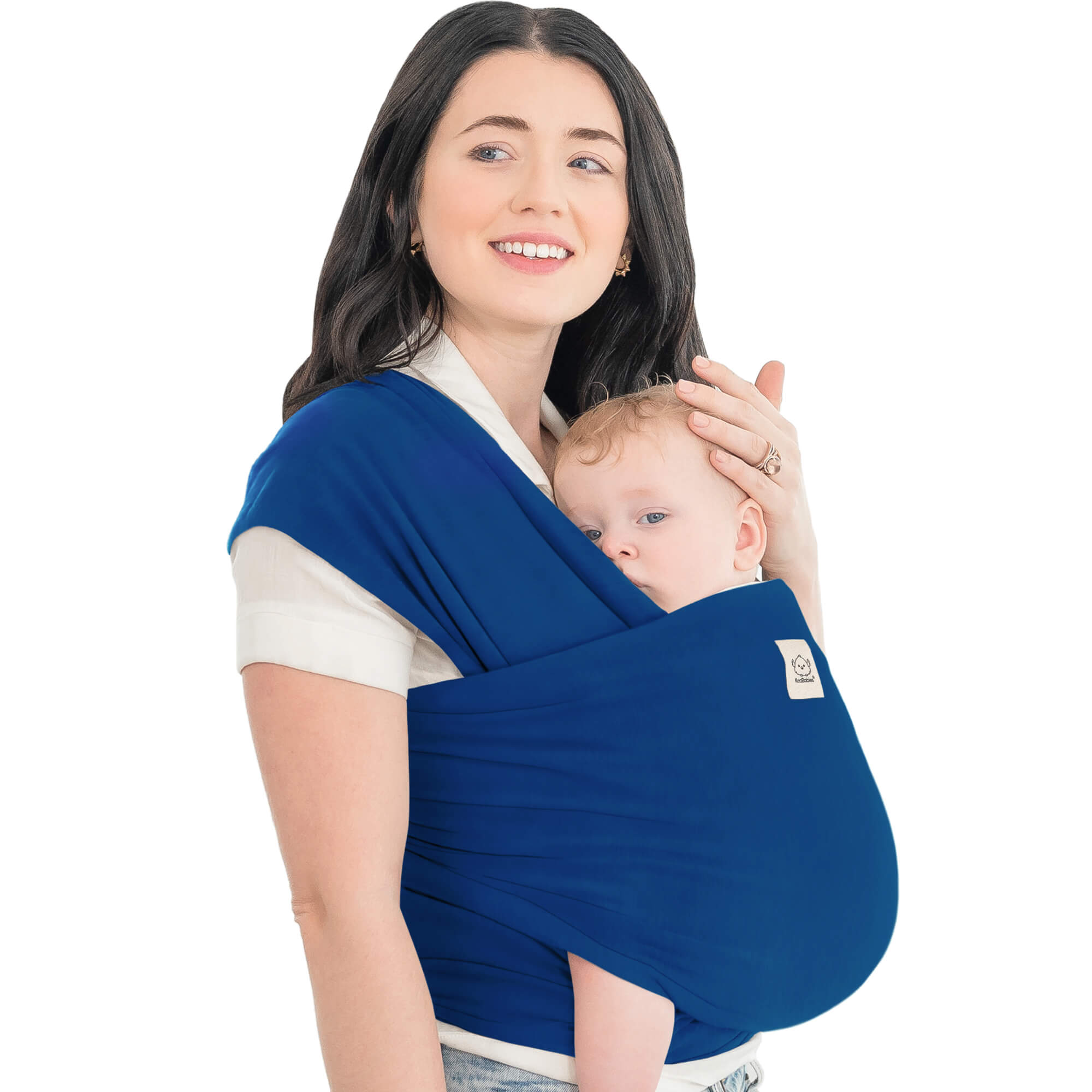 Blue baby carrier on sale