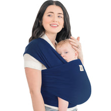 Load image into Gallery viewer, KeaBabies Original Wrap Carrier (Navy Blue)