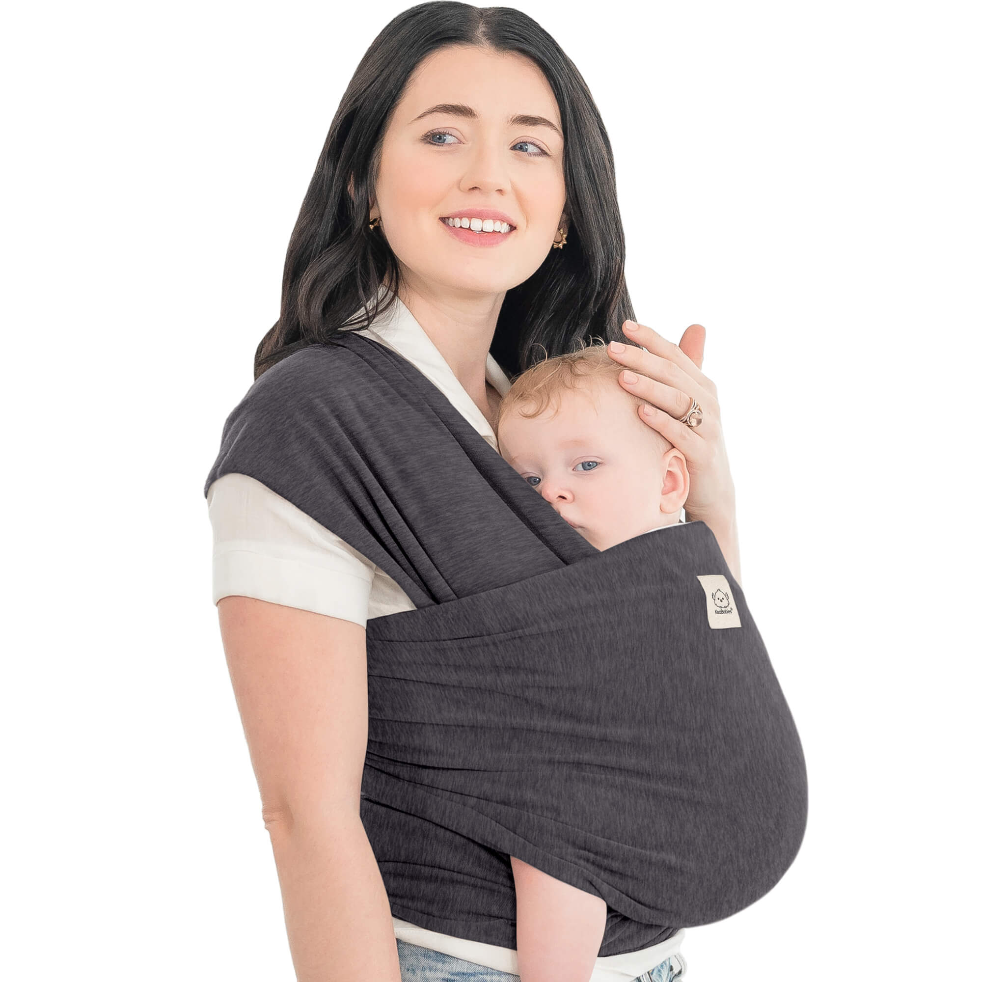 Grey Babydoll Maternity Top - Sexy Mama Maternity