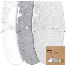 Load image into Gallery viewer, 3-Pack Soothe Swaddle Wraps
