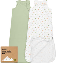Load image into Gallery viewer, 2-Pack Soothe Sleep Sacks (Roarsome)