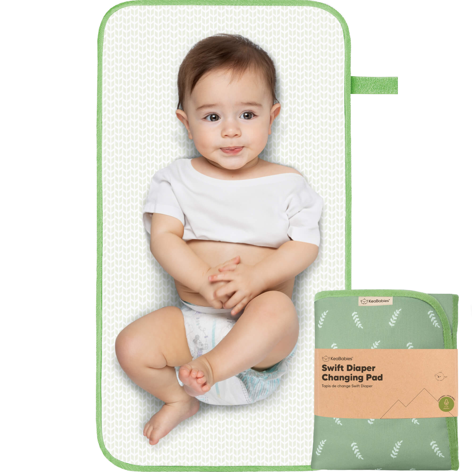 Shop Swift Portable And Waterproof Diaper Changing Pad Keababies